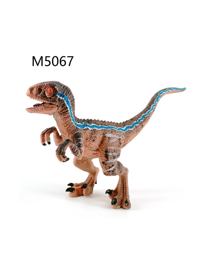 Toy Simulation Dinosaur Toy Tyrannosaurus Rex Tyrannosaurus Monster Dragon King Dragon Brachiosaurus Boy Birthday Gift-Color:M5021 Calf Dragon (56.9g) - Image 5